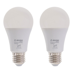 لامپ ال ای دی 12 وات بوم لایتینگ مدل حبابی پایه E27 بسته 2 عددی