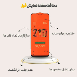 محافظ صفحه نمایش شهر گلس مدل FULSLSH مناسب iPhone 13 Pro Max / iPhone 14 Plus