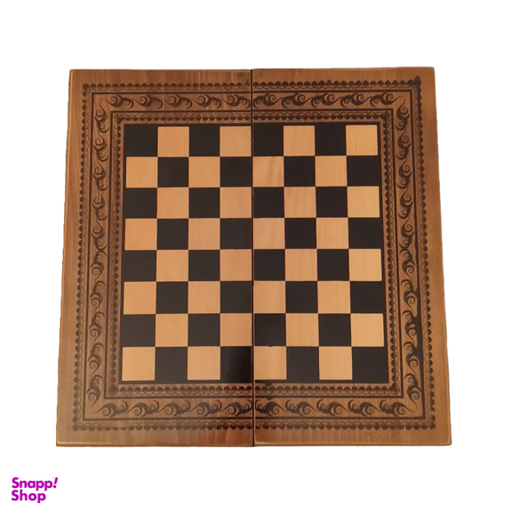 تخته نرد و شطرنج ملچ طرح پاسارگاد کد 015