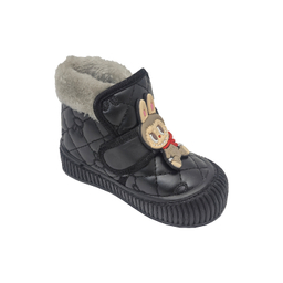 بوت دخترانه مدل لبوبو رنگ مشکی