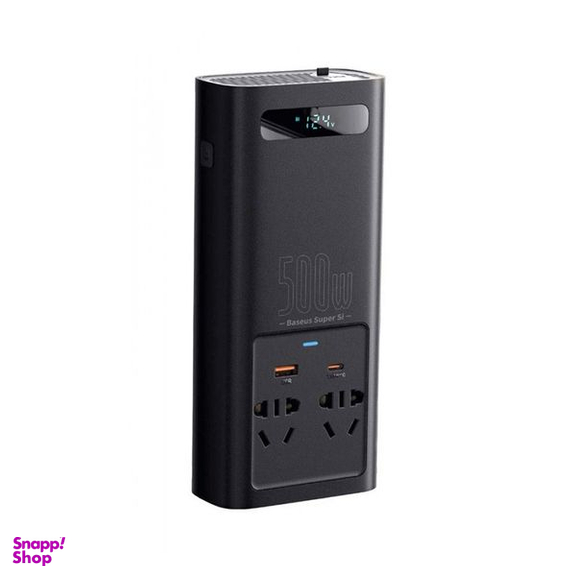 مبدل برق خودرو باسئوس مدل Power Inverter 500W
