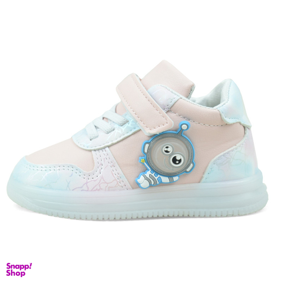 کفش پیاده روی نوزادی مدل چراغدار طرح فضانورد کد C-8342