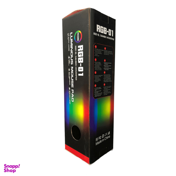 ماوس پد مخصوص بازی مدل RGB 80x30