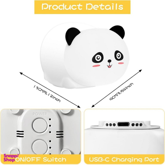 چراغ خواب کودک گیفت کالکشن مدل پاندا