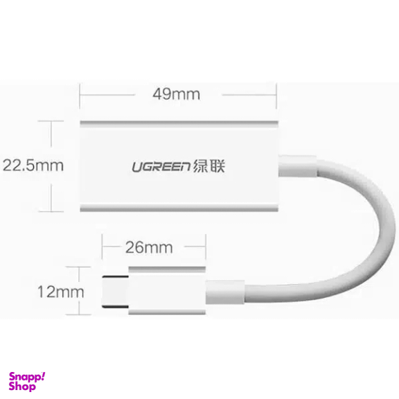 تبدیل USB-C به DisplayPort یوگرین مدل MM130 کد 40372