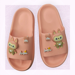 دمپایی زنانه زیتون مدل ملودی لبوبو ویانزا رنگ کالباسی