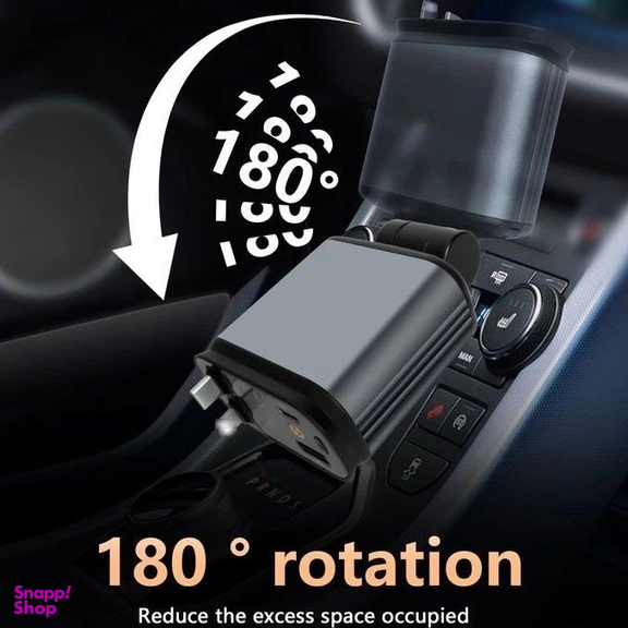 شارژر فندکی 4 کاره مدل Starry Sky کد 02