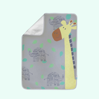 زیرانداز تعویض نوزاد رزبورن مدل BROOKS JUNGLE