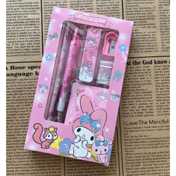 بسته لوازم تحریر طرح ملودی نمکی کد 08/2 مجموعه 7 عددی