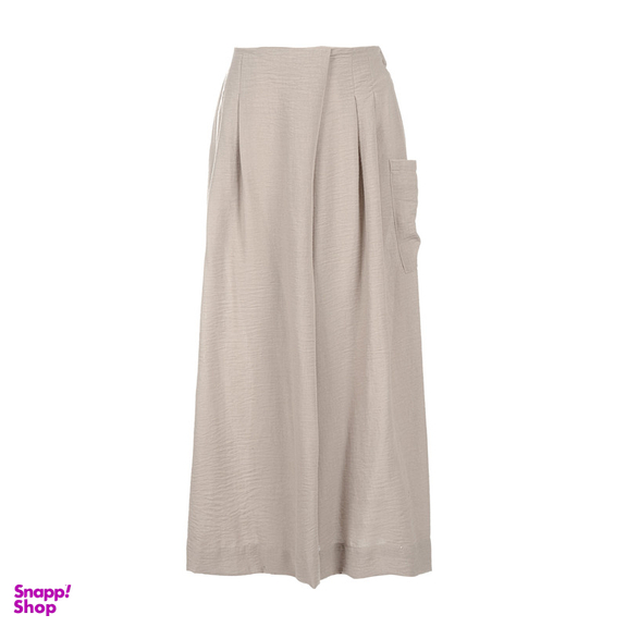 شلوار زنانه سرژه مدل 208412 رنگ کرم