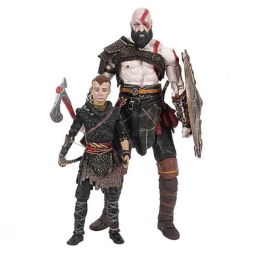 اکشن فیگور نکا مدل کریتوس و آترئوس سری God of War New