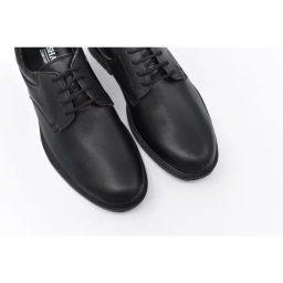 کفش رسمی مردانه شهپر مدل 1109 صافتی رنگ مشکی