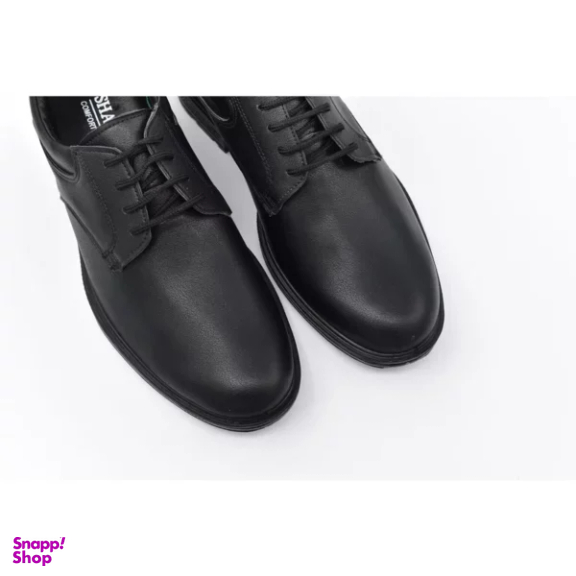 کفش رسمی مردانه شهپر مدل 1109 صافتی رنگ مشکی