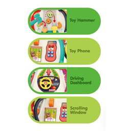 اسباب بازی هرم هوش موزیکال هولی تویز مدل Musical Activity Cube