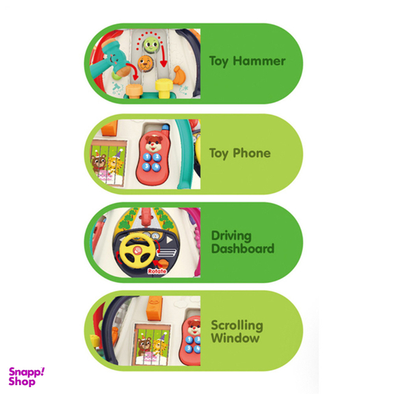 اسباب بازی هرم هوش موزیکال هولی تویز مدل Musical Activity Cube