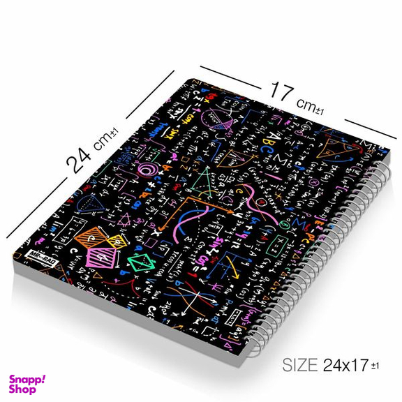 دفتر مشق مستر راد مدل دفتر ریاضی کد math 1719