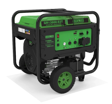 موتور برق بنزینی تک فاز و سه فاز گرین پاور کد GR13800-E2T
