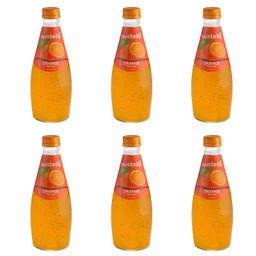 آبمیوه تخم شربتی پرتقال باستلو حجم 300 میلی لیتر بسته 6 عددی
