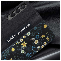 کیف کلاسوری جی کی کی طرح Flower 08 مناسب برای گوشی موبایل سامسونگ Galaxy Z Fold3