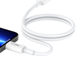 کابل دیتا USB به لایتنینگ رسی مدل RS06L طول 1 متر