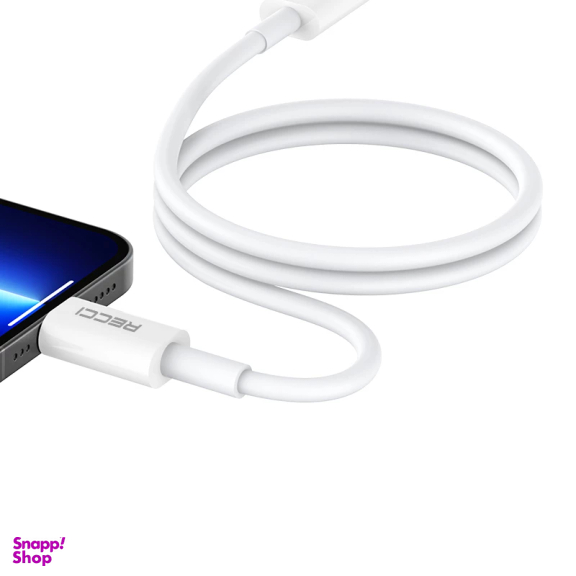 کابل دیتا USB به لایتنینگ رسی مدل RS06L طول 1 متر