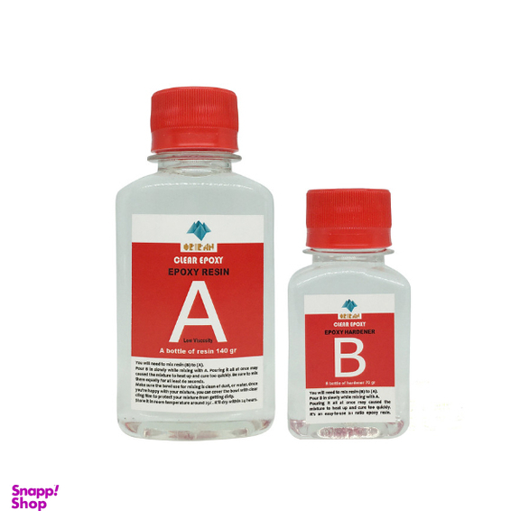 رزین اپوکسی دو جزئی اوریران کد AB-PR حجم 210 میلی لیتر