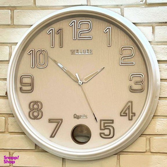 ساعت دیواری ولدر مدل پاندول دار کد 630