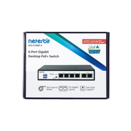 سوئیچ 6 پورت غیرمدیریتی نتربیت مدل NGS-F1006P-A