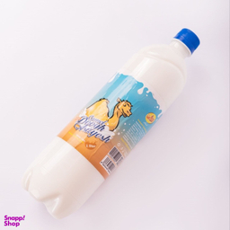 دوغ شتر 1 لیتری پاستوریزه آسایش حجم 1 لیتر بسته 6 عددی