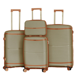 ست چمدان تیتان پلورا مدل TITANPLORA TP6666 TRAVEL IN STYLE مجموعه 4 عددی