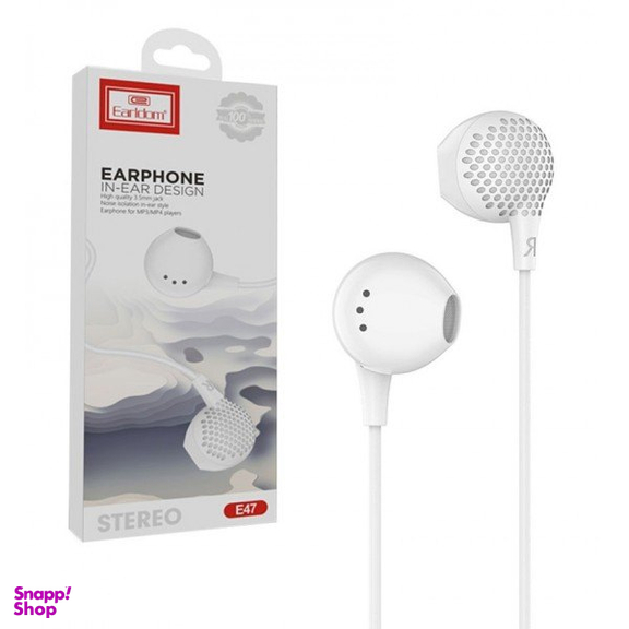 هندزفری باسیم ارلدام مدل ET-E47 طول ۱.۲ متر