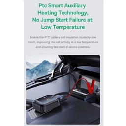 جامپ استارتر خودرو باسئوس مدل Super Energy 4-in-1 Car Jump Starter 1200A