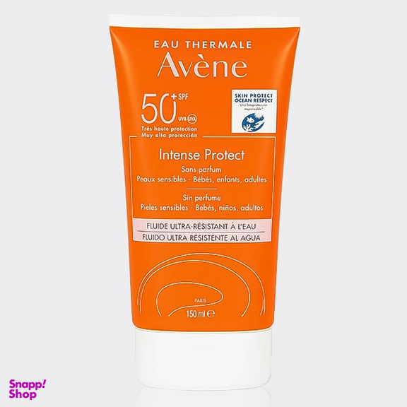 فلوئید ضد آفتاب SPF50  اون مدل Intense Protect مناسب پوست حساس حجم 150 میلی لیتر