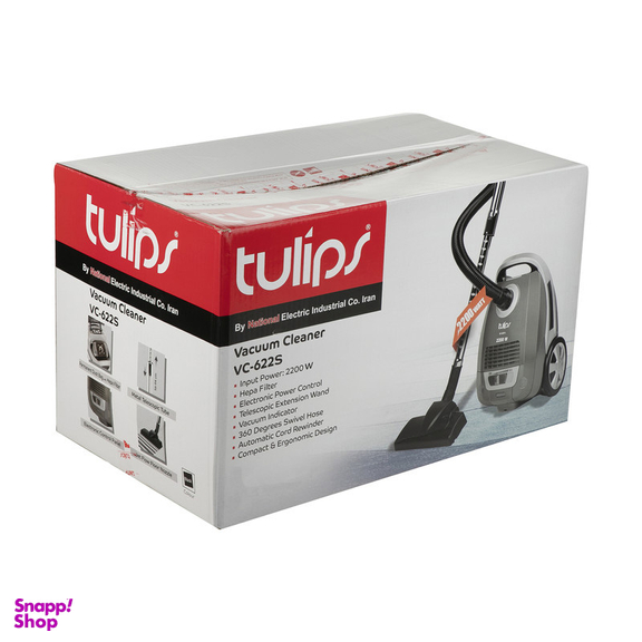 جاروبرقی تولیپس مدل VC-622S
