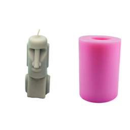قالب سيليكونى شمع مدل ايستر رنگ صورتی