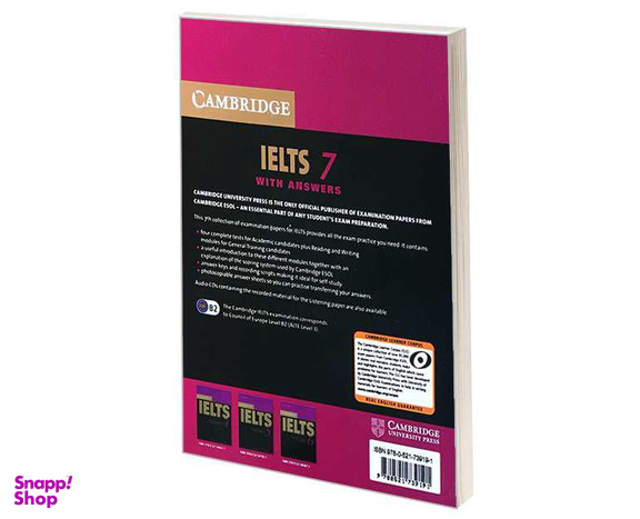 کتاب Ielts 7 اثر جمعی از نویسندگان نشر Cambridge