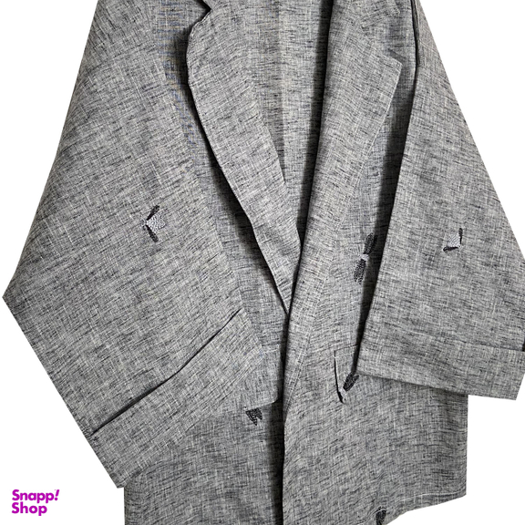 مانتو زنانه مدل سنجاقک رنگ طوسی