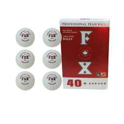 توپ پینگ پنگ فاکس شش ستاره بسته 6 عددی