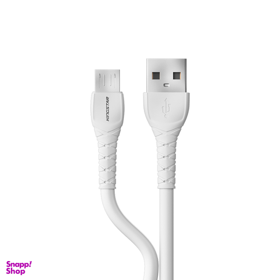 کابل Micro-USB کینگ استار مدل K520A طول 25 سانتی‌ متر