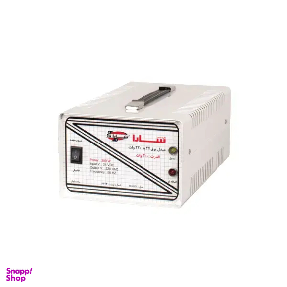 مبدل برق 12 به 220 ولت سارا مدل M302S ظرفیت 200 وات