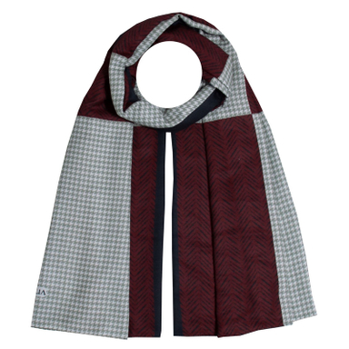 شال زنانه آنالیا مدل کج راه طرح پیچازی کد 9546