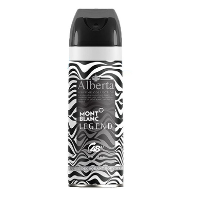 اسپری بدن مردانه آلبرتا مدل Mont Blanc Legend حجم 200 میلی لیتر