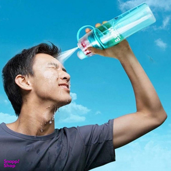 قمقمه اسپری دار مدل دوچرخه گنجایش 0.6 لیتر بسته 2 عددی