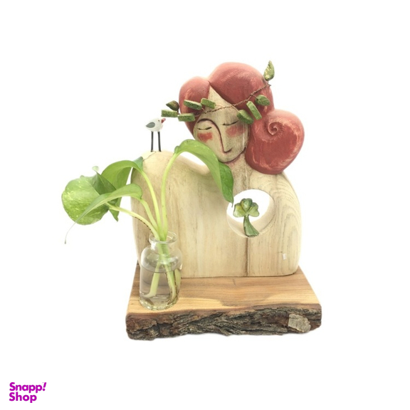 مجسمه چوبی طرح یک درون