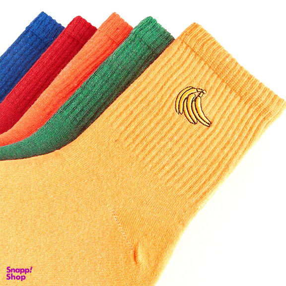 جوراب ساق بلند مردانه ال سی وایکیکی مدل S41498Z8 مجموعه 5 عددی