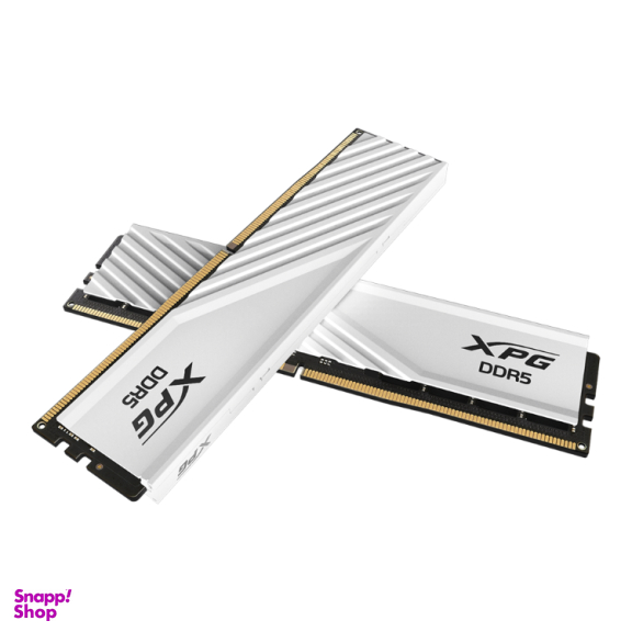 رم کامپیوتر دو کاناله ایکس پی جی مدل 5600MHz DDR5 CL46 XPG Lancer Blade ظرفیت 16 گیگابایت بسته 2 عددی