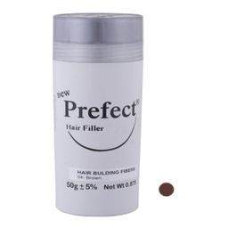 پودر پرپشت کننده مو پرفکت شماره 04 رنگ قهوه ای وزن 50 گرم