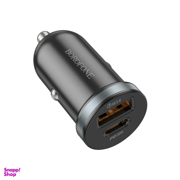 شارژر فندکی 30 وات بروفون مدل BZ22 PD+QC3.0
