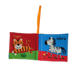 کتاب پارچه ای انتشارات ماه کوچولو مدل حیوانات جنگل