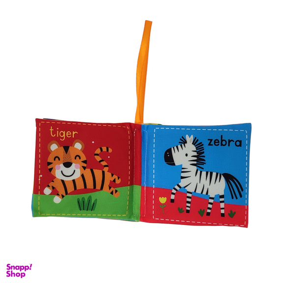 کتاب پارچه ای انتشارات ماه کوچولو مدل حیوانات جنگل